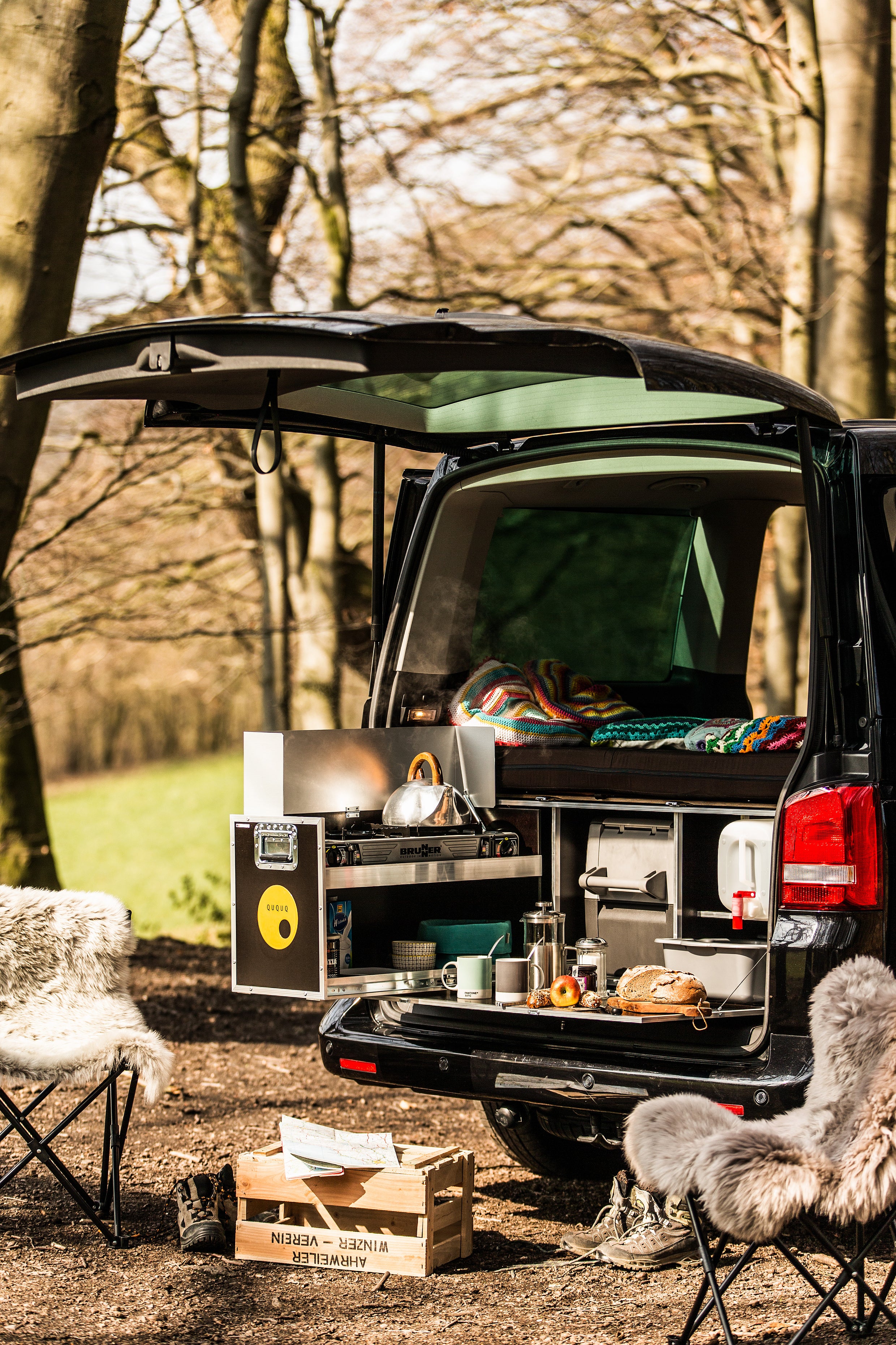 QUQUQ BusBox 1/2 – Campervan-Modul für Kleinbusse und Transporter