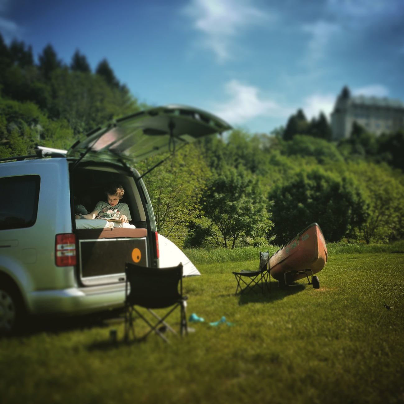 QUQUQ KombiBox - Campervan module for smaller cars