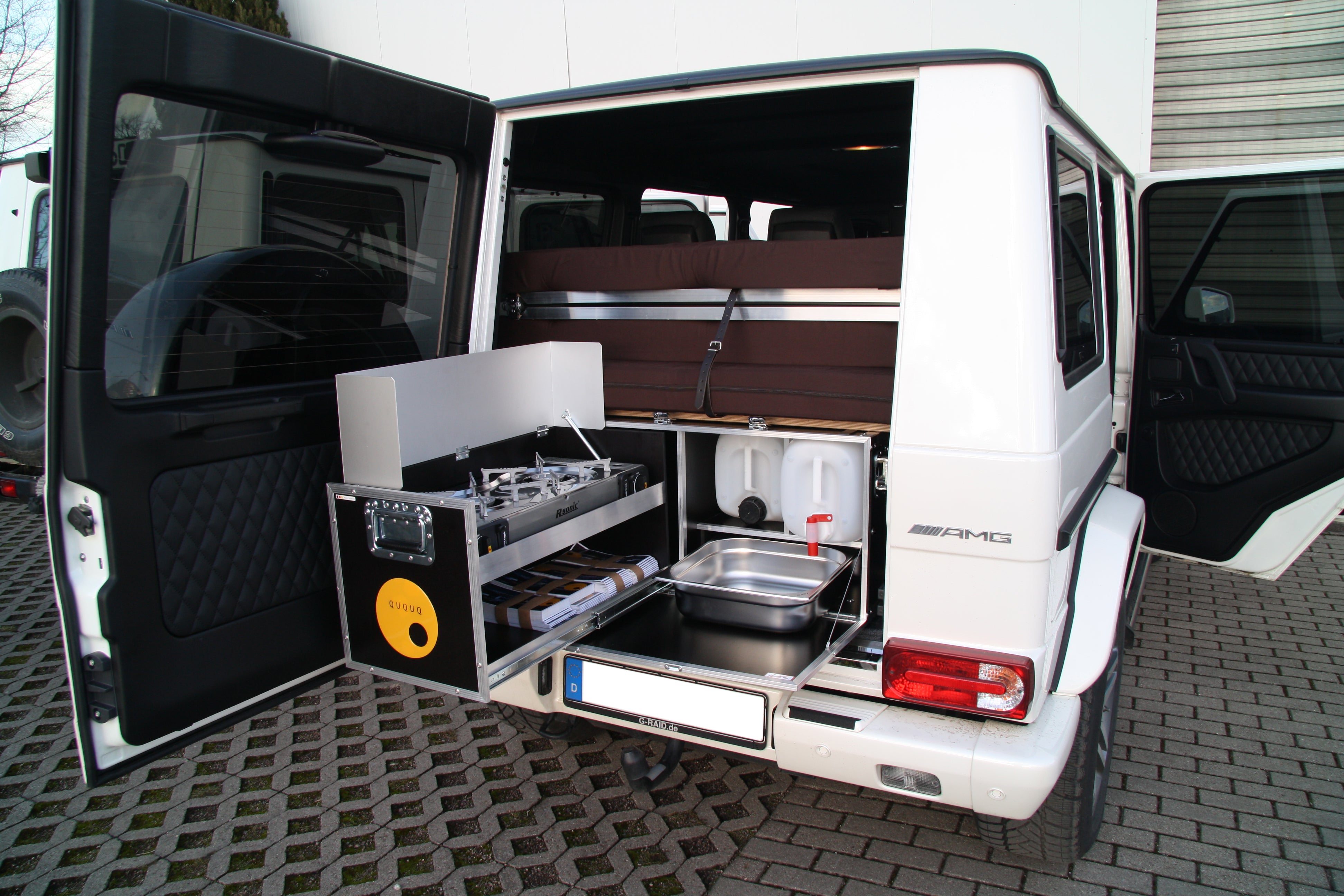 QUQUQ G-Box - Campervan modul til Mercedes G-class