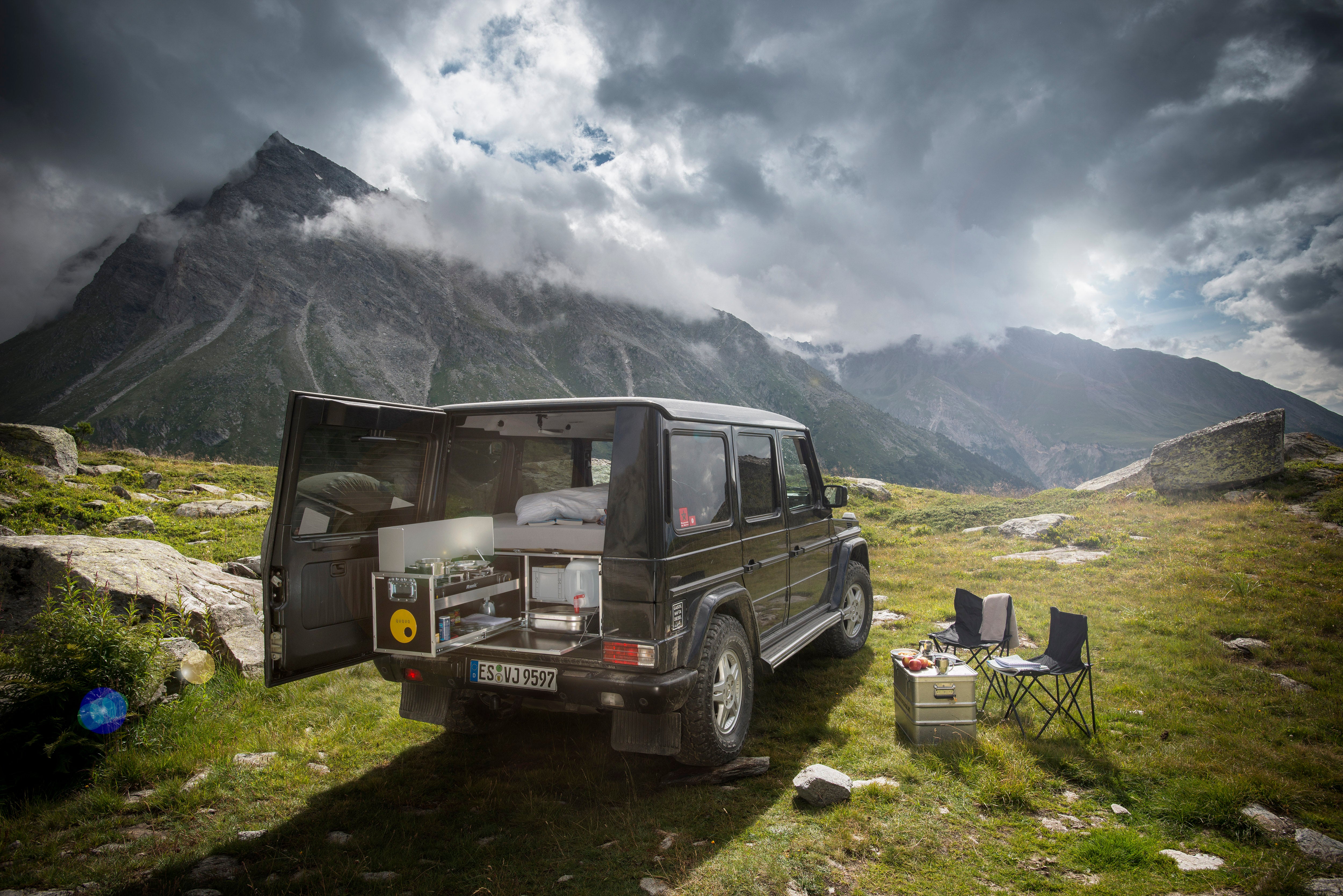 QUQUQ G-Box – Campervan-Modul für Mercedes G-Klasse