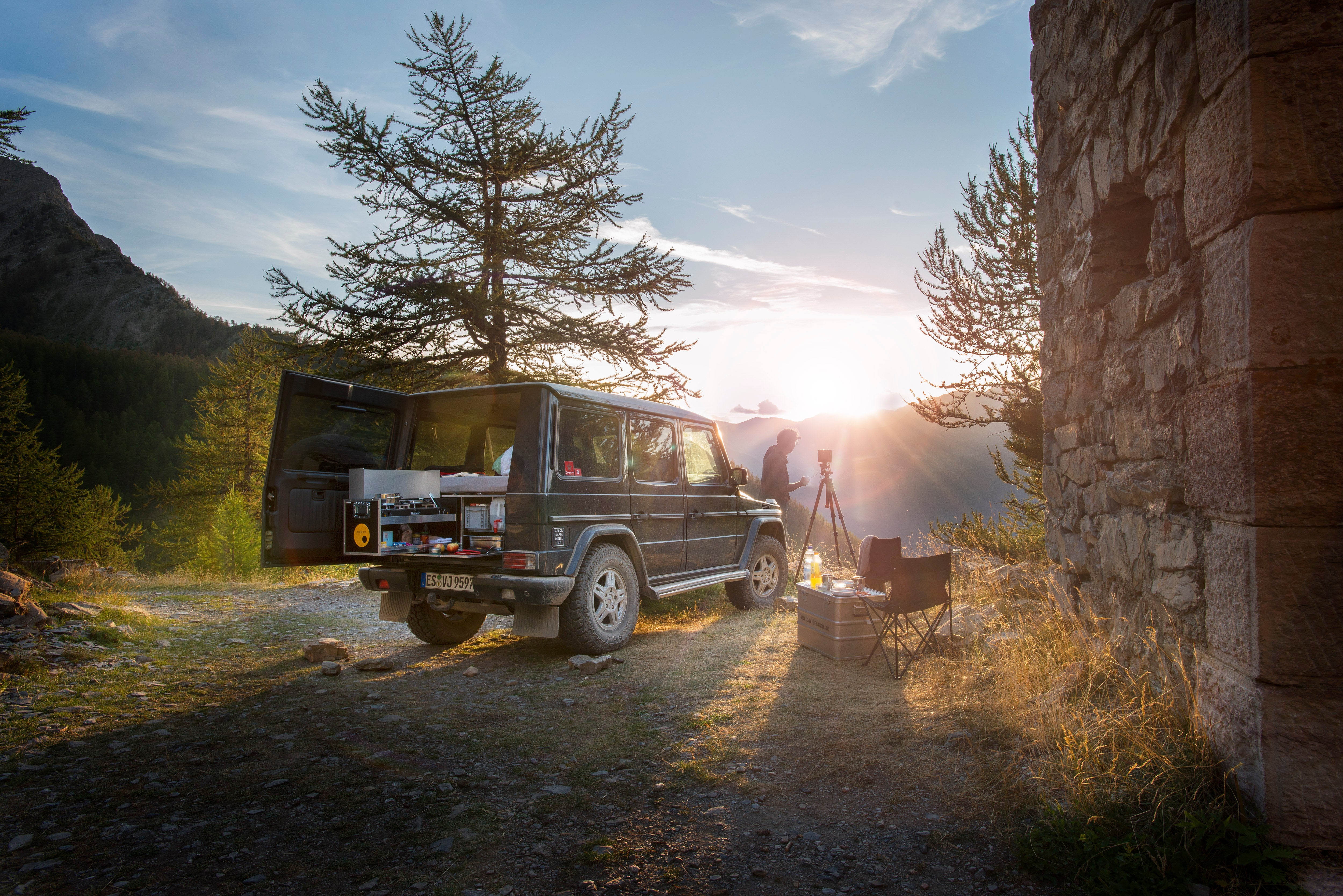 QUQUQ G-Box - Campervan module for Mercedes G-class