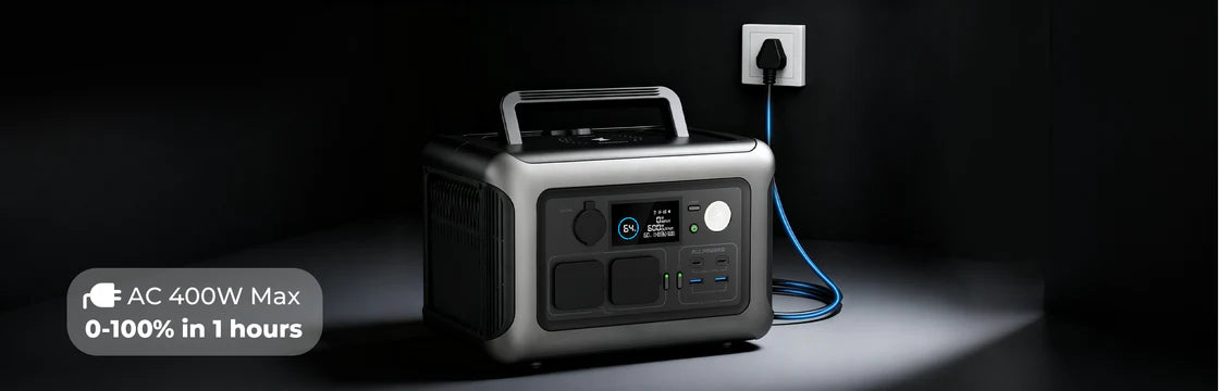 ALLPOWERS R600 Power Station 600W 299Wh LiFeP04 Battery