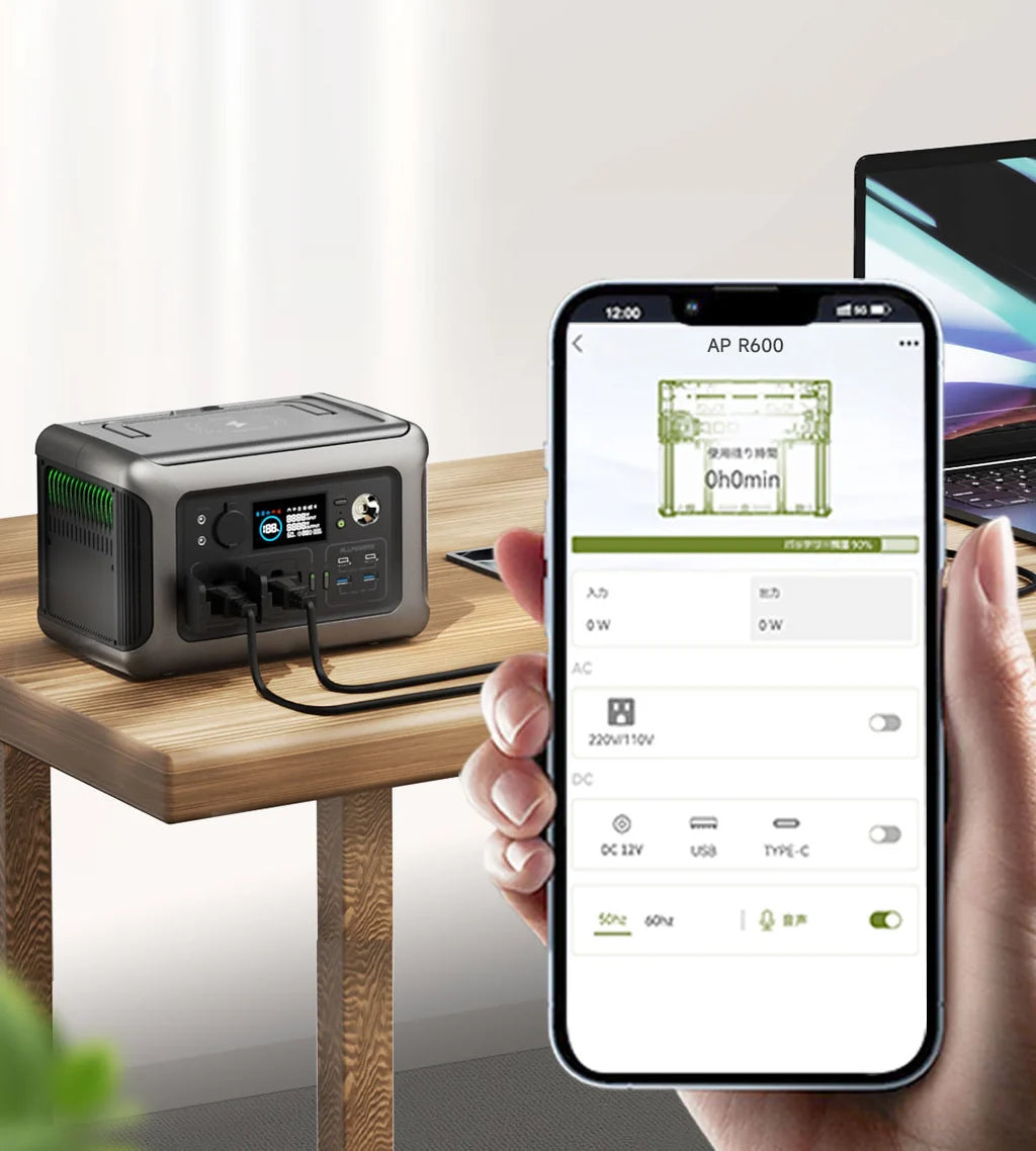 ALLPOWERS R600 Power Station 600W 299Wh LiFeP04 Battery