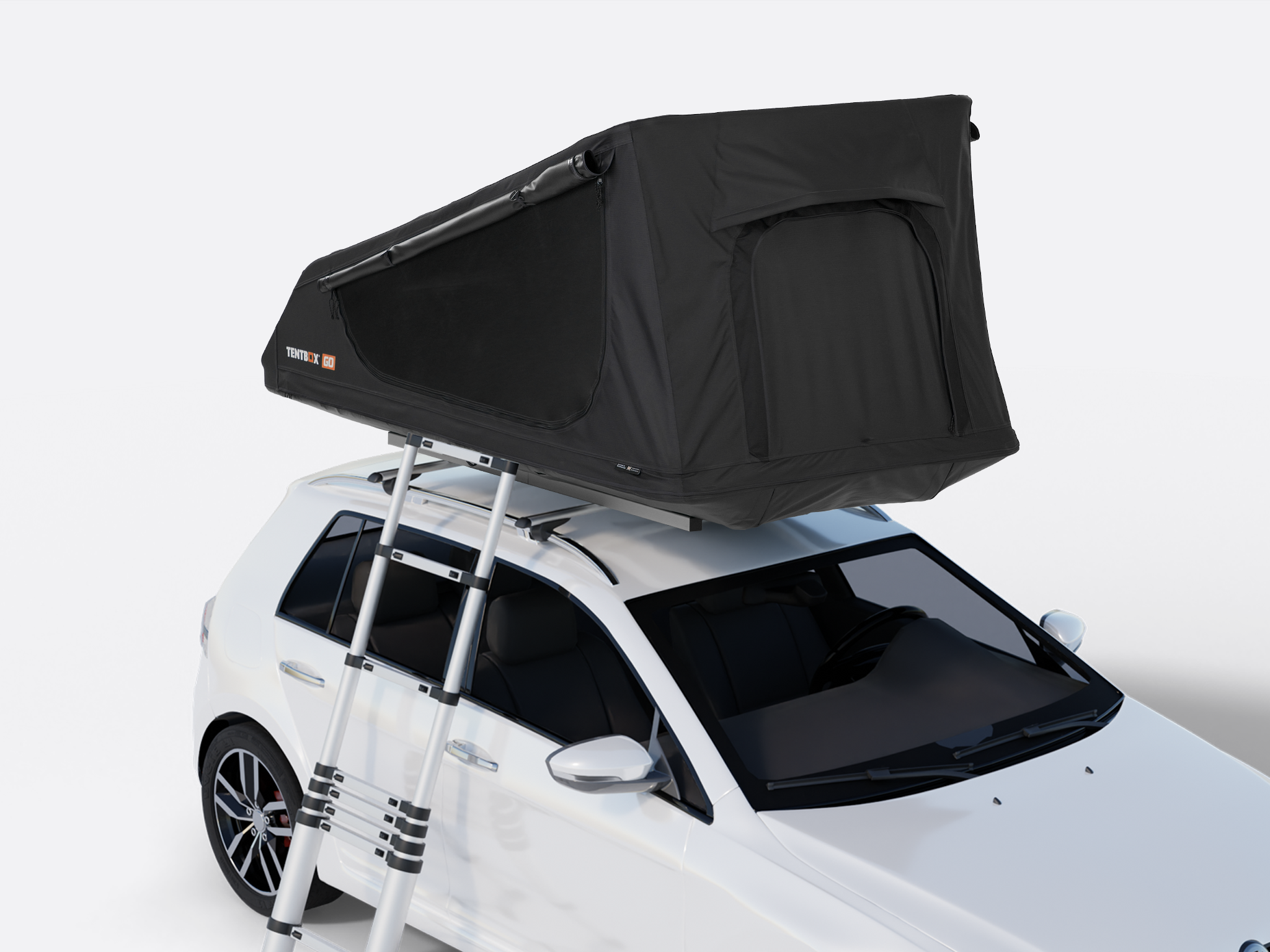 TentBox GO – The market's lightest roof tent, which can be packed into a bag