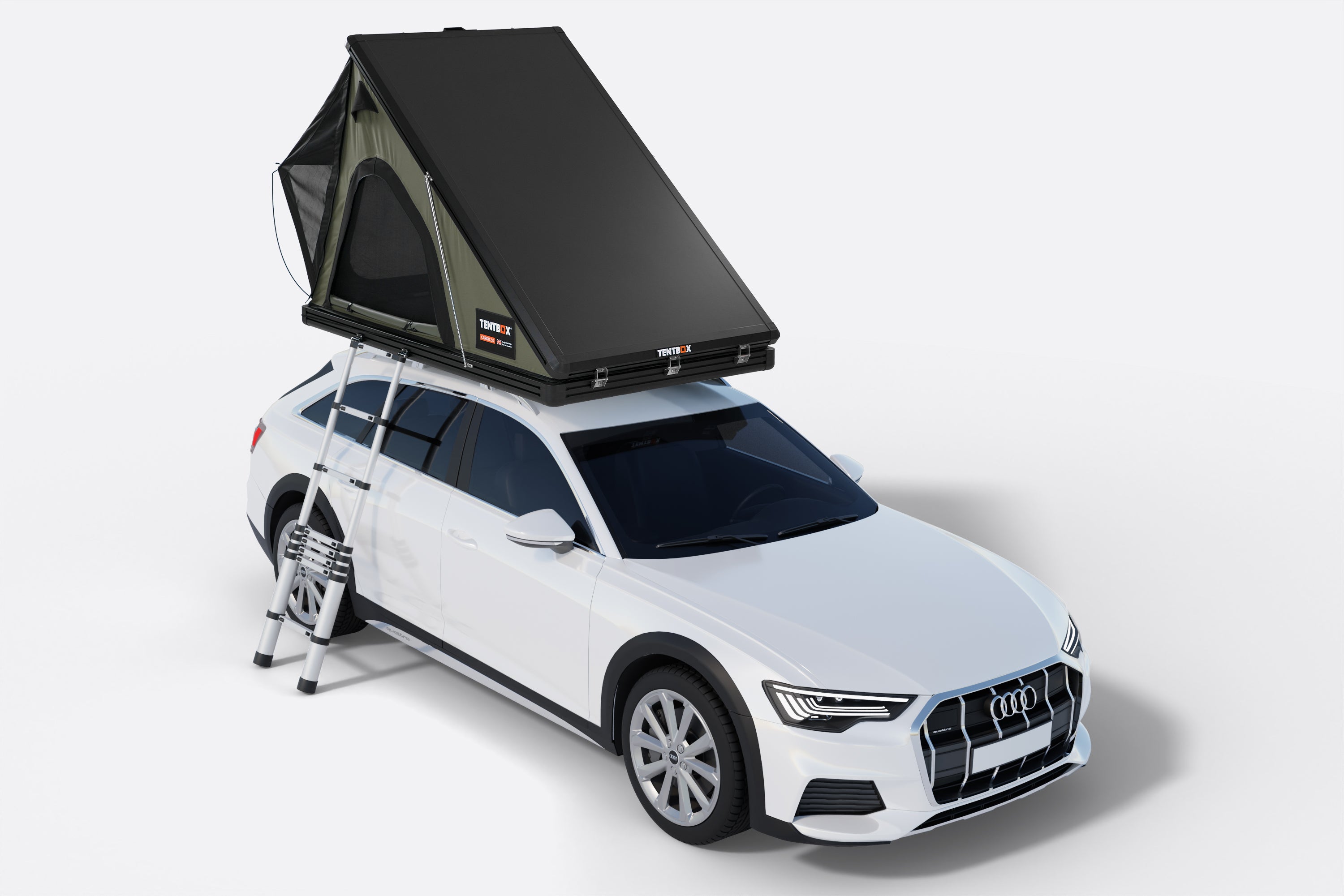 dachzelt audi a4 avant TentBox Cargo 2.0 – Robustes und einfaches Dachzelt — Offgridconnection