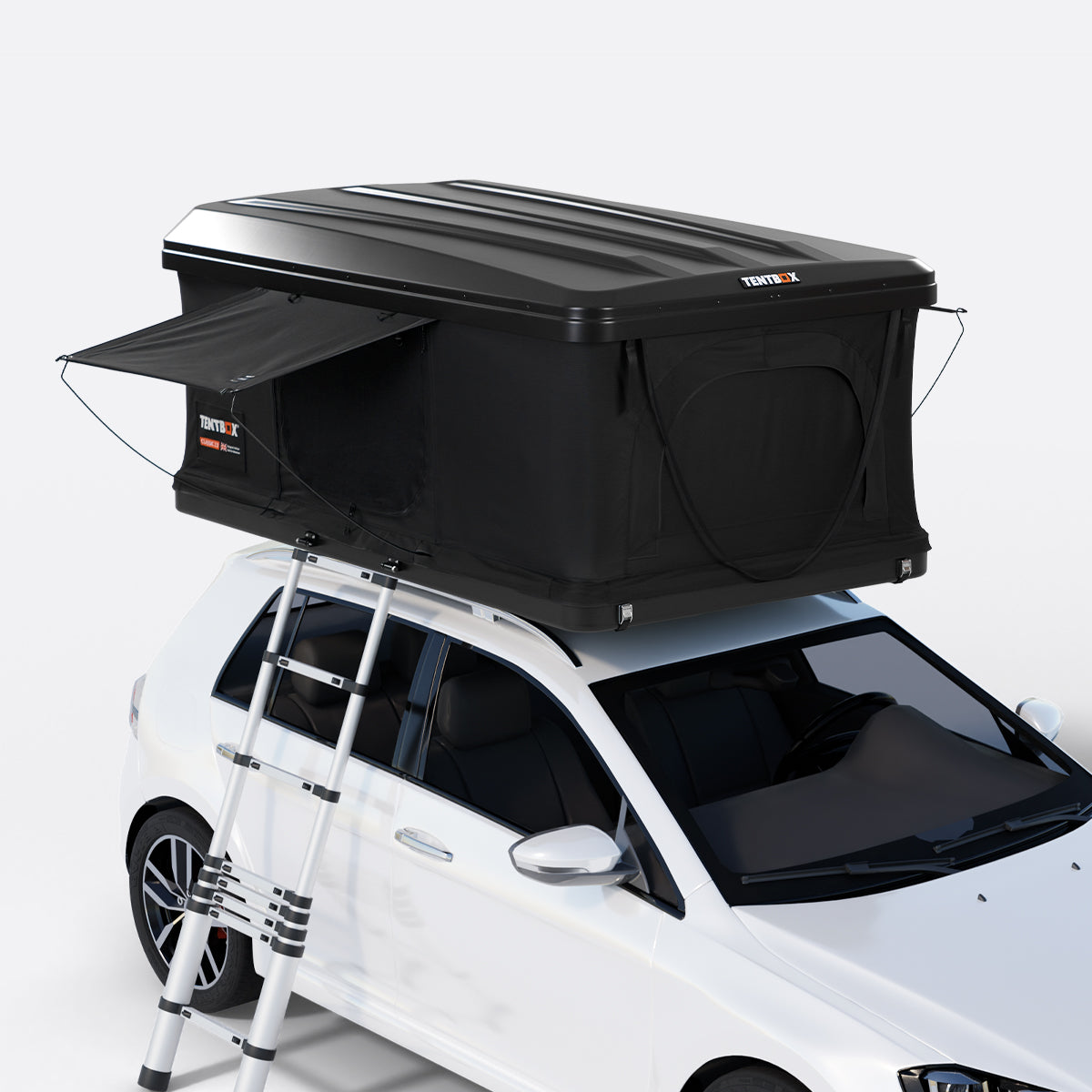 TentBox Classic 2.0 - Fantastic roof tent with many new functions 