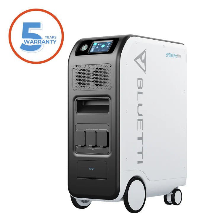 Bluetti EP500Pro – Großes Notstromaggregat (3000 W, 5100 Wh) 