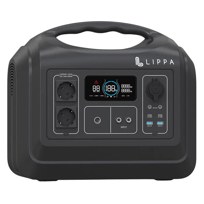 Lippa Power station - 1488Wh, Black