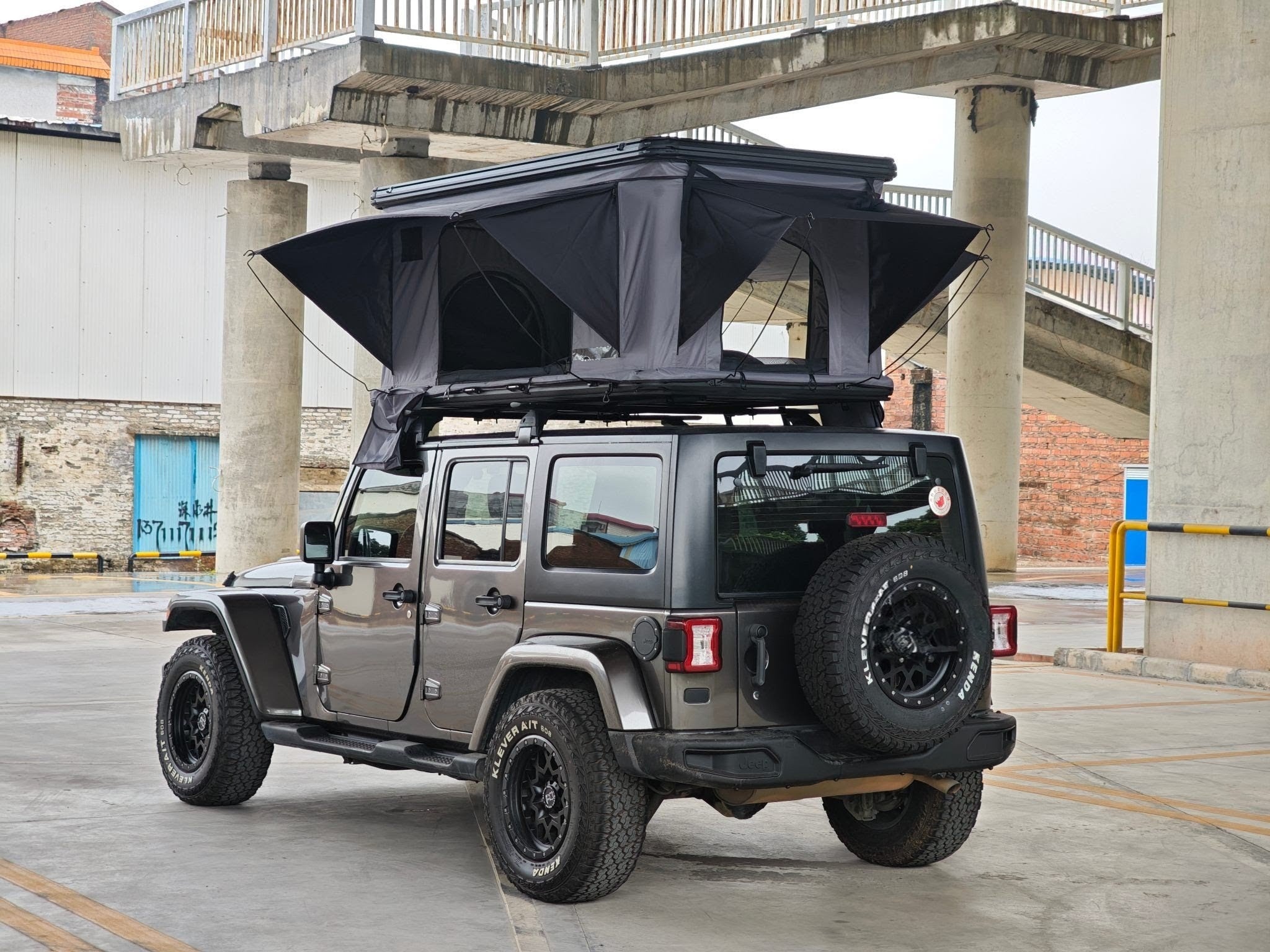 CampBoxi Aero 130 tagtelt - Hard-shell tagtelt i aluminium