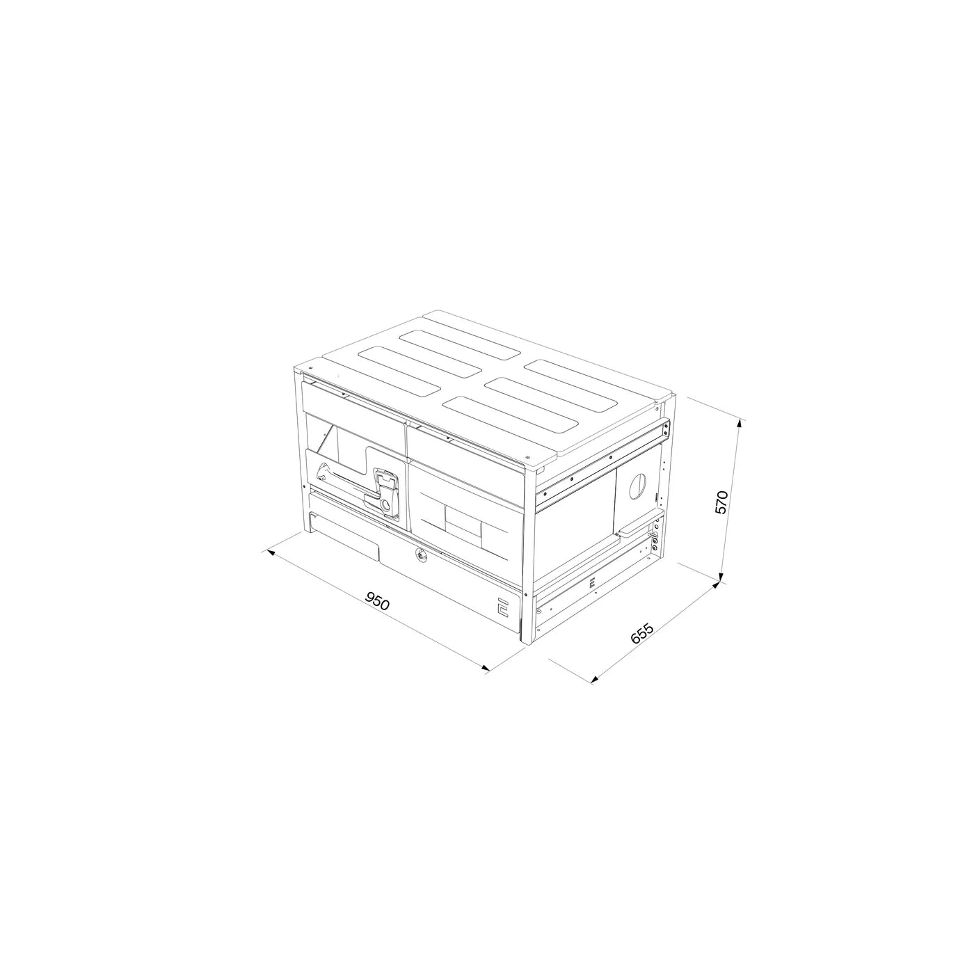 EGOE Nestbox L - Kitchen set
