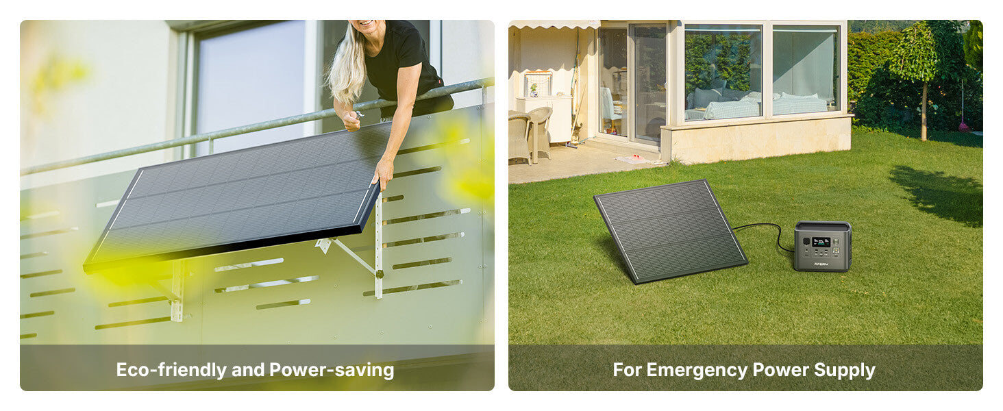 AFERIY ‎‎AF-SG120 Solcelle Panel 120W | IP68